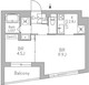 グランデュオ代沢5 302 間取り図