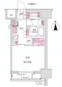 ディームス木場 602 間取り図