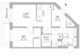グランデュオ桜新町 202 間取り図