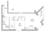 グランデュオ桜新町 305 間取り図