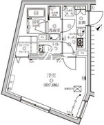 ベルシードステアー武蔵小山 403 間取り図