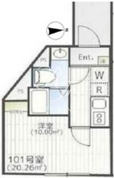 THE PARK EXIA 大崎 101 間取り図