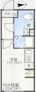 THE PARK EXIA 大崎 104 間取り図