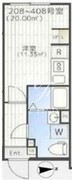 THE PARK EXIA 大崎 108 間取り図
