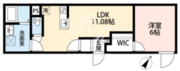 LUFT GOKOKUJI 503 間取り図