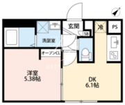 LUFT GOKOKUJI 301 間取り図