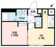 LUFT GOKOKUJI 401 間取り図