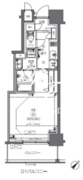 ズーム日本橋馬喰町 1004 間取り図
