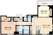 エストレリータ中目黒 202 間取り図