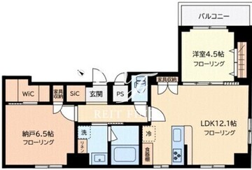 エストレリータ中目黒 302 間取り図