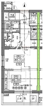 ラヴィエール住吉駅前 302 間取り図