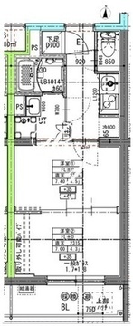ラヴィエール住吉駅前 304 間取り図