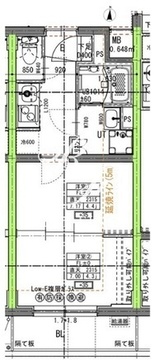 ラヴィエール住吉駅前 305 間取り図