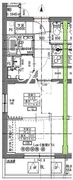 ラヴィエール住吉駅前 402 間取り図