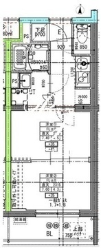 ラヴィエール住吉駅前 404 間取り図