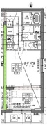 ラヴィエール住吉駅前 406 間取り図