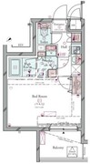 コンシェリア池上THE RESIDENCE 407 間取り図
