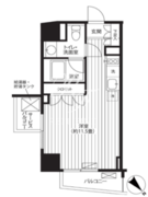 ティー東麻布 604 間取り図
