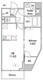 グランパセオ押上八広 401 間取り図