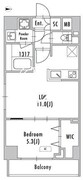 グランパセオ押上八広 805 間取り図