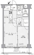 メゾンカルム西新宿 303 間取り図