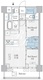 テラ蚕糸の森 609 間取り図