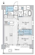 テラ蚕糸の森 610 間取り図
