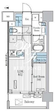 テラ蚕糸の森 903 間取り図