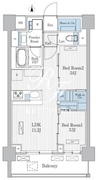 テラ蚕糸の森 908 間取り図