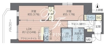 プレジオ西日暮里ノース 403 間取り図