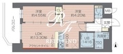 プレジオ西日暮里ノース 601 間取り図