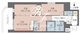 プレジオ西日暮里ノース 603 間取り図