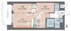プレジオ西日暮里ノース 701 間取り図