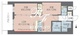プレジオ西日暮里ノース 702 間取り図