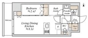ブランシエスタ入谷グランデ 1205 間取り図