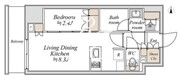 ブランシエスタ入谷グランデ 1105 間取り図