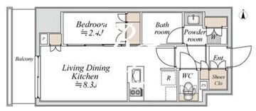 ブランシエスタ入谷グランデ 705 間取り図