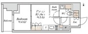 ブランシエスタ入谷グランデ 401 間取り図