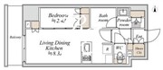 ブランシエスタ入谷グランデ 305 間取り図