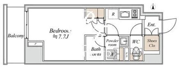ブランシエスタ入谷グランデ 302 間取り図