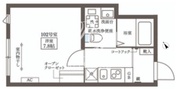 ココキューブ大井町2 102 間取り図