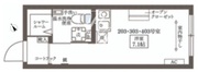 ココキューブ大井町2 203 間取り図