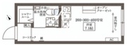 ココキューブ大井町2 303 間取り図