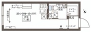ココキューブ大井町2 204 間取り図