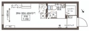 ココキューブ大井町2 404 間取り図