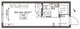 ココキューブ大井町2 404 間取り図