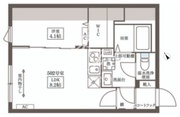 ココキューブ大井町2 502 間取り図