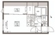 ココキューブ大井町2 502 間取り図