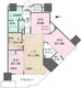 グランドシティタワー月島 2005 間取り図