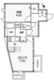 ルクレ東新宿 305 間取り図